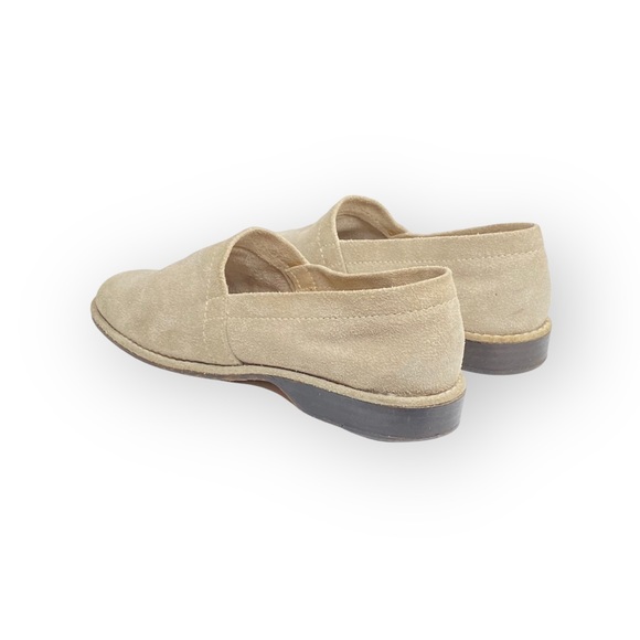 Donald J Pliner ⌘ Leather Cap Toe Espadrille Flats Shoes ⌘ Sand Suede ⌘ 6M - Picture 6 of 16